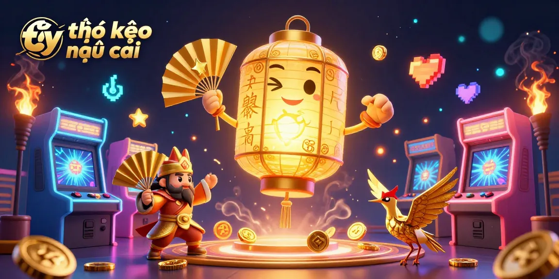 Engage in betting excitement with tỷ lệ kèo nhà cái in a dynamic sports-themed 3D casino illustration.
