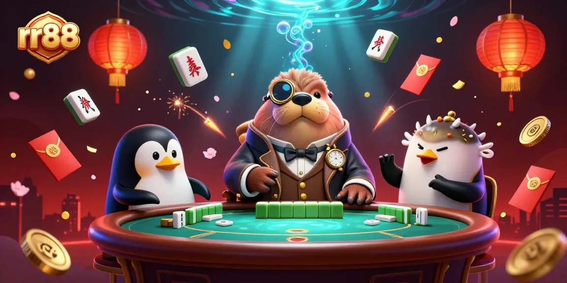 Experience thrilling poker action at rr88 with a sophisticated walrus and clever opponents.
