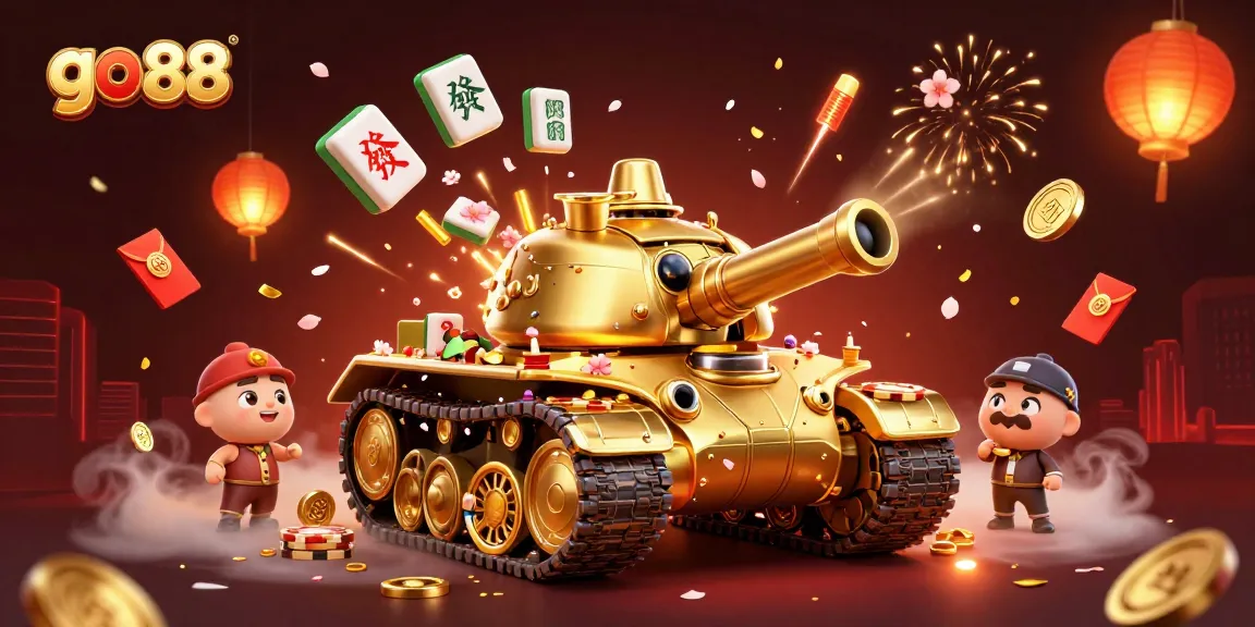 Experience exciting wins at go 88 with this vibrant casino-themed illustration featuring dynamic elements.